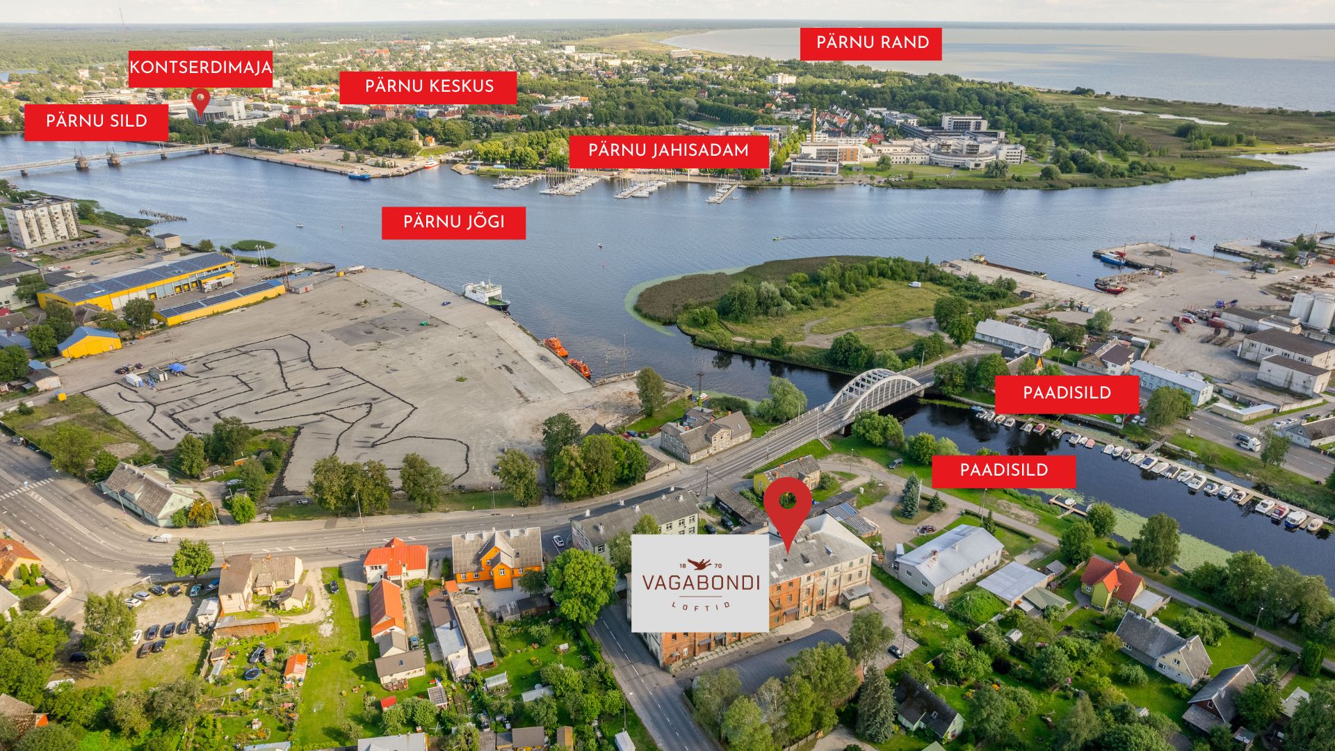 Vagabondi loftid Pärnu kinnisvara Miston